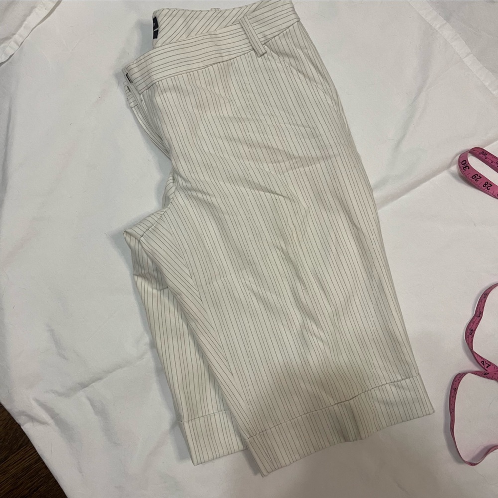 Pin Stripped Bumuda Dress Shorts from the limited